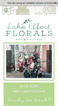 Mobile Screenshot of lakeeffectflorals.com